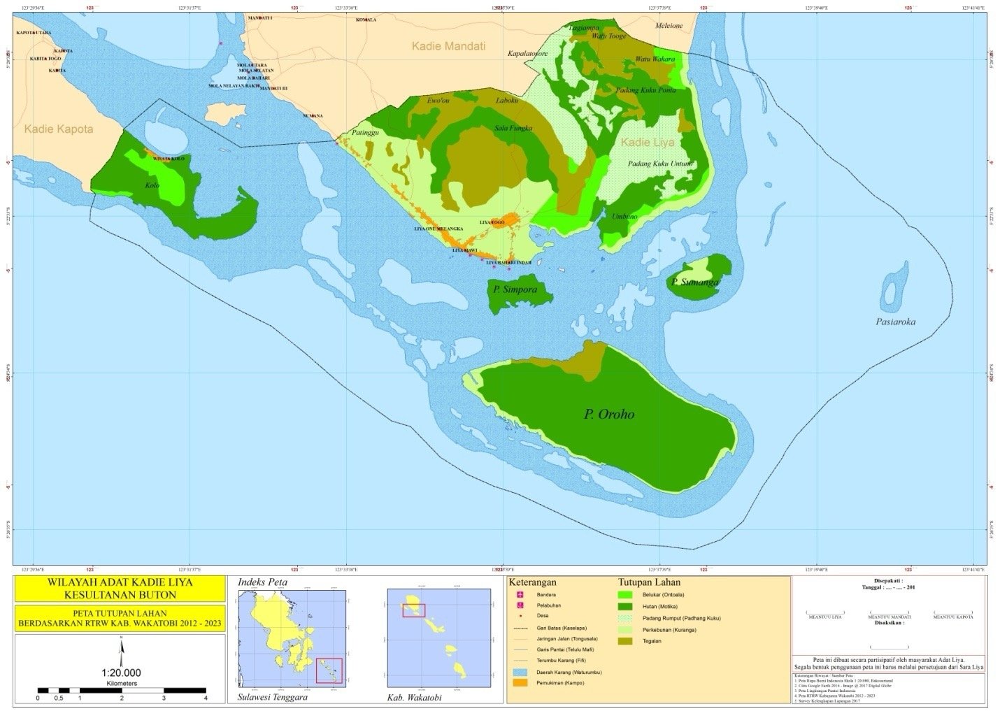 Participatory Mapping of the Liya Customary Territory: Preserving ...